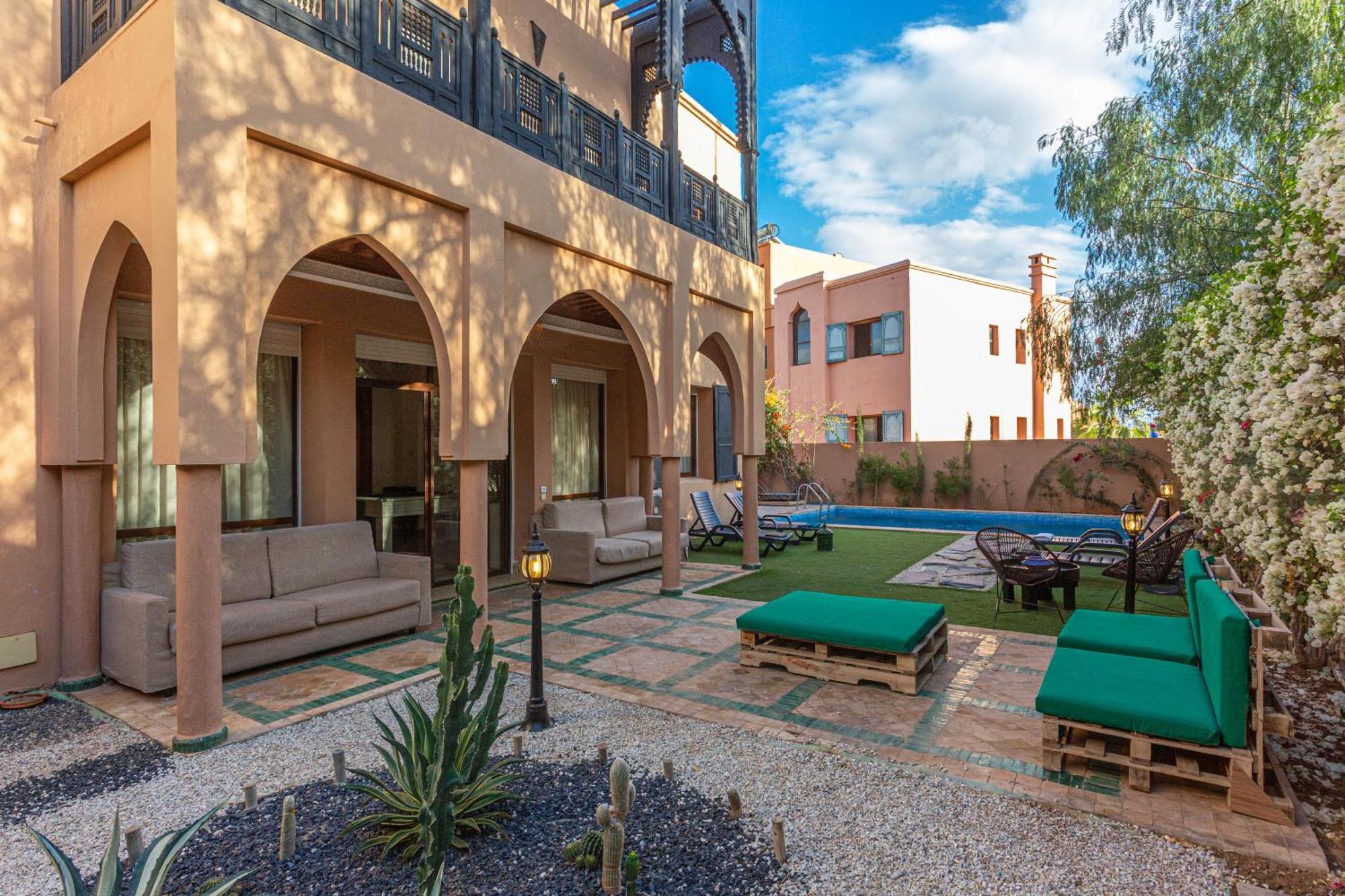 Villa Dahlia Marrakesh Esterno foto